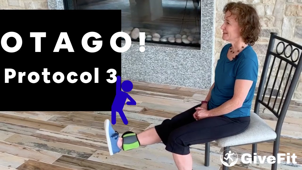 Otago Falls Prevention Program Workout 3 Youtube