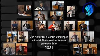 Neujahrsgruß des Akkordeon-Orchester Denzlingen/Sexau