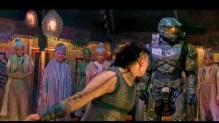 Master Chief BEATS UP Kwan in Halo TV Series Episode 7 (Chief VS Kwan Fight Scene Halo TV Show)