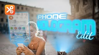 How to Make Phone Hologram Effect in YouCut? 📱🧾 | Trending Video Editing Tutorial |