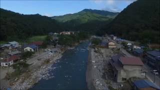 160905 岩泉町安家地区のUAV（ドローン）撮影映像