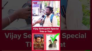 This or That | Vijay Sethupathi Movie Special | FilmiBeat Tamil