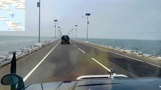 Jaffna to Mannar road | Sangupiddy Bridge