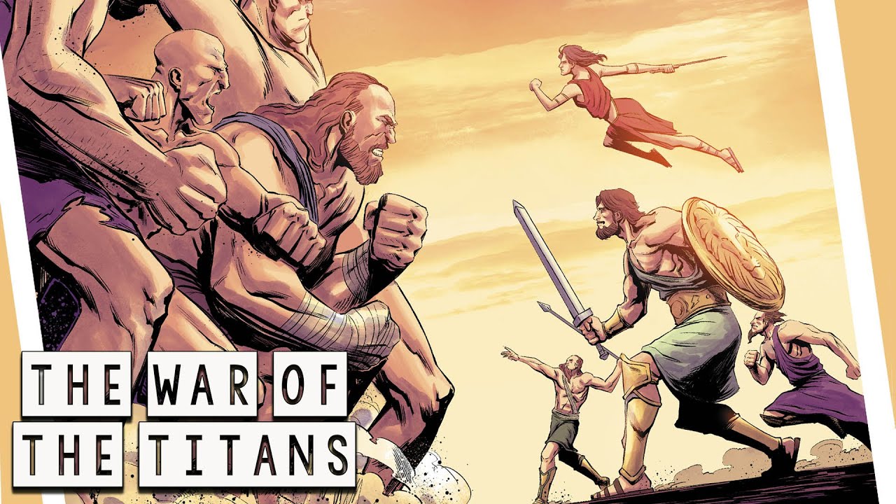 The War Of The Titans (Titanomachy) - Greek Mythology In Comics - See U ...