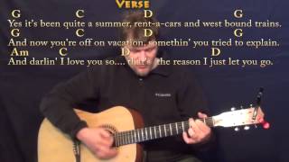 Come Monday (Jimmy Buffett) Strum Guitar Cover Lesson in G with Chords/Lyrics