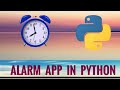 Alarm clock using Python||Python projects||PYTHON