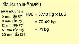 การประมาณราคา เสา