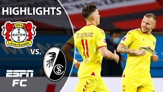 Freiburg stun Bayer Leverkusen to close gap on top 6 | ESPN FC Bundesliga Highlights