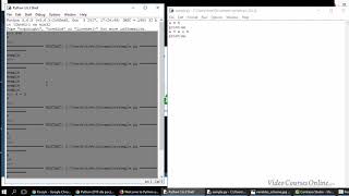 1 Variables creating and running external srcript interactive Shell