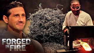 Making a Knife Out of Drill Shavings?! | Forged in Fire (Season 7)