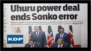 NEWS HEADLINES TODAY IN KENYAN NEWSPAPERS 26-02-2020