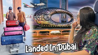 DUBAI PHOUNCH GAYE 😍 | Areeb Ki Waja Sy Flight Late 😅 | Dubai Mai Tesla Ly li 😂