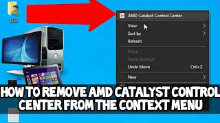 Remove ATI or AMD Catalyst Control Center from the Desktop Right Click Menu 2021