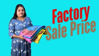 Big Factory Sale All Saree Collection limited Stock Hurry🥳🥳🥳🥳