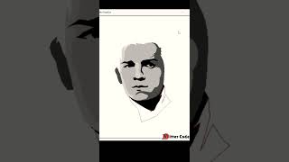 Draw Spiderman Using 2 Lines of Python Code | Whatsapp Status #viral #shorts #spiderman #tomholland