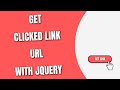 Get Clicked Link URL with jQuery [HowToCodeSchool.com]