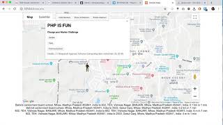 Tutorial : Change Google Map Marker Dynamically