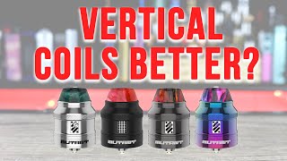 ARE VERTICAL COILS BETTER? The Vandy Vape Mutant RDA! ✌️🚭