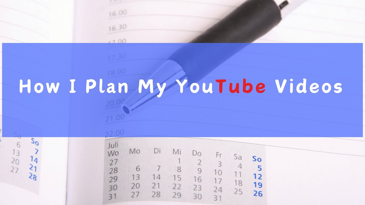 How To Plan Youtube Content Find Creative Ideas To Keep Your Channel