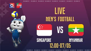 Full Match | Singapore - Myanmar | Men's Volleyball SEA Games 32