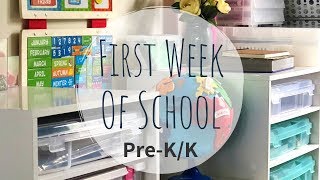 Preschool & Kindergarten Homeschool Week | Activity & Curriculum Ideas