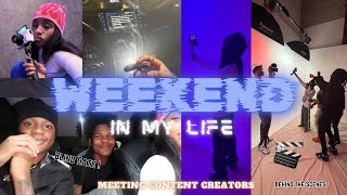 WeekendInMyLife♡Meeting Content Creators+Music Video Shoot+Failed 20v1|TiannaMarie