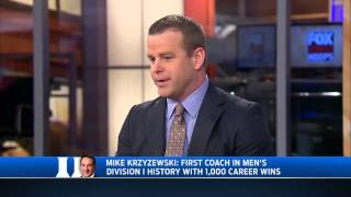 Marquette's Steve Wojciechowski Talks About Coach K's 1000th Win