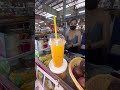 fresh passion fruit mix orange in bangkok thai street food