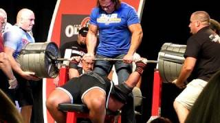 Julius Maddox 705 Lbs Bench Press In The Animal Pak Cage 2018