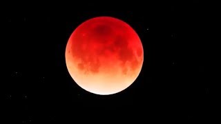 Awesome Timelapse creation : January 2018 Lunar eclipse End to End Super Blood Moon