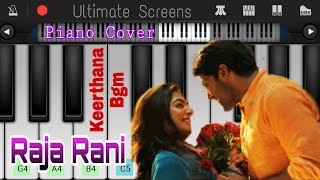 Raja Rani theme - Keerthana bgm | Nazriya | Perfect piano (Tutorial) | Notes in description