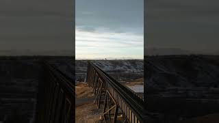 Ever see reverse mountains? Gorgeous coulee sights in Lethbridge, Alberta, filmed by drone!