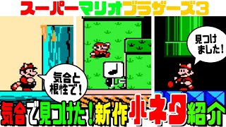 気合で見つけた！マリオ3  新作小ネタ！【スーパーマリオブラザーズ3】