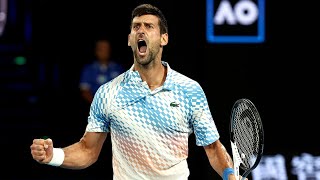 Novak Djokovic vs Stefanos Tsitsipas Australian Open 2023