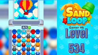 Sand loop level 534 Walkthrough Solution