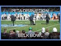 PETA Activists Rush Belk Bowl