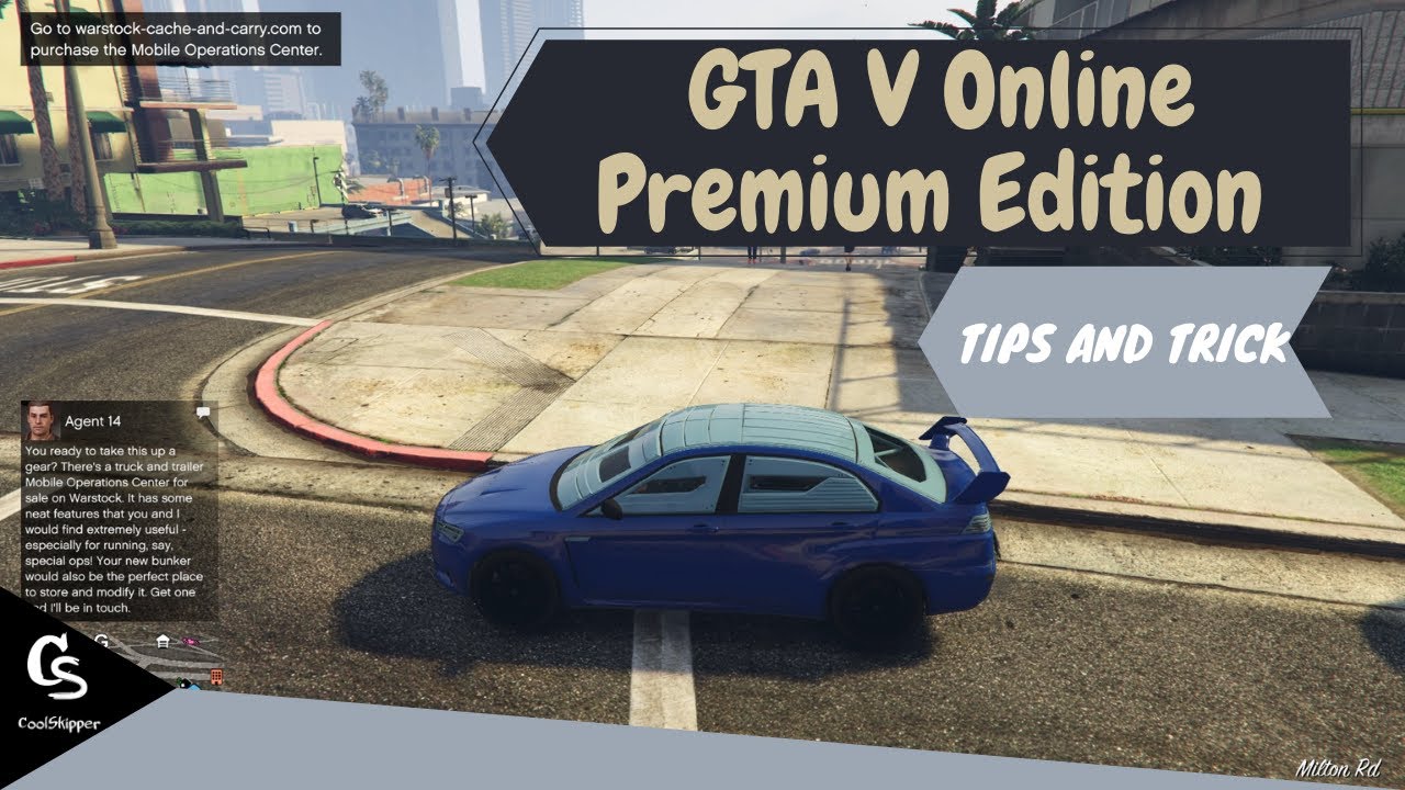 GTA V Online Premium Edition Tips Dan Trik Untuk Pemula - W ...