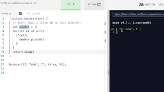 Basic Algorithm Scripting: Falsy Bouncer