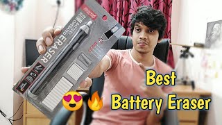 Brusto Battery Eraser Review | Best Electric Eraser | Best Eraser 👌😍 | Its Art adda 🔥
