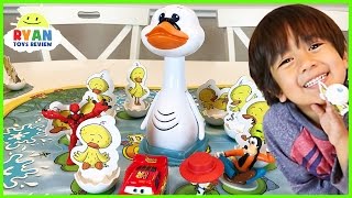 Duck Duck Goose game for kids! Family Fun Game Night Egg Surprise Toys