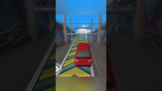 Car Crushing Speed Car Bumps Challenge - Android Gameplay #shorts