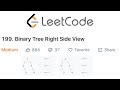 LeetCode Binary Tree Right Side View Explained - Java