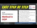 OOP Programming using Java - methods and classes (public, private, overloading, recursion, static)
