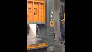 600 Ton Watson Stillman Hydraulic Press - Video 2