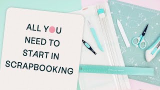 Basic Scrapbooking Tools - Craftelier