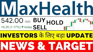 max healthcare share latest news | max healthcare share | max healthcare latest news, NSE: MAXHEALTH