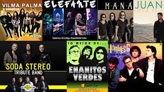 Mana, Soda Stereo, Enanitos verdes, Elefante, Hombres G EXITOS Clasicos Del Rock