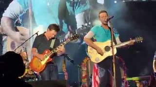 Coldplay w/ Michael J Fox - Earth Angel and Johnny B. Goode