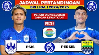 Jadwal Bri Liga 1 2025 Hari ini - Psis Semarang vs Persib - Head to head starting LINE - UP