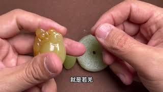 和田玉黄口料和黄玉有啥关系？怎么区分黄玉和黄口？小白一看就懂